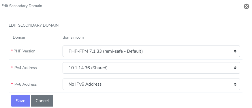 php manage edit form